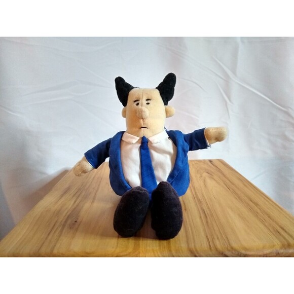 Gund Dilbert Characters The Pointy Haired Boss Plush 9” Stuffed Toy Doll - Picture 1 of 4